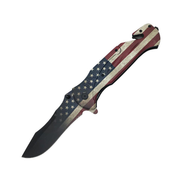 American Flag 10.5" Knife - Cutting Edge Products Inc