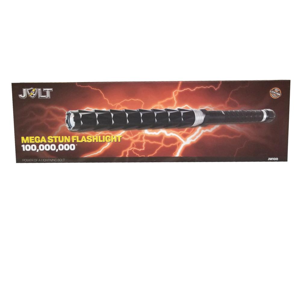Mega 100,000,000* Stun Baton Flashlight - Cutting Edge Products Inc