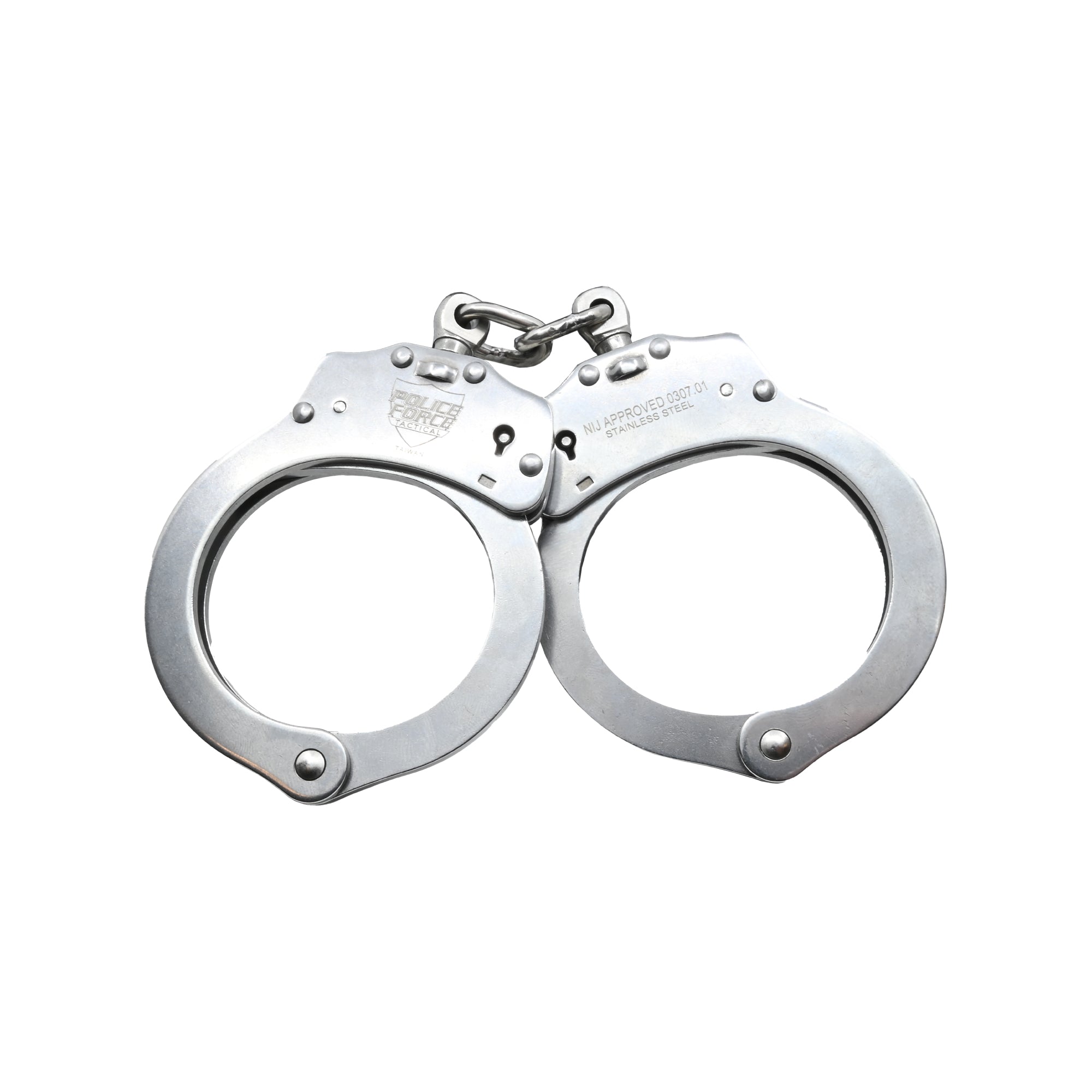 Stainless Steel NIJ Handcuffs - Cutting Edge Products Inc