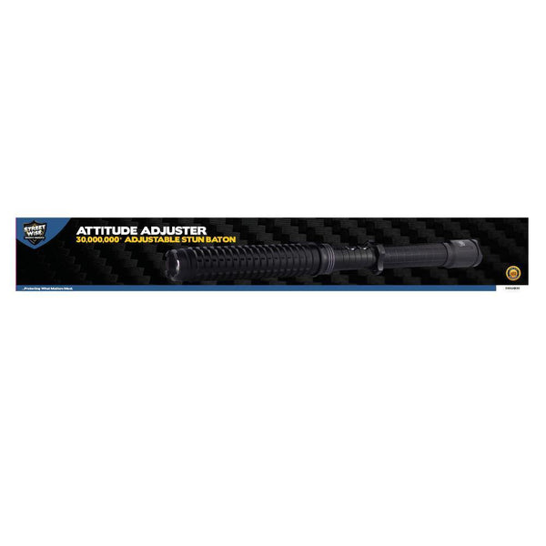 Attitude Adjuster 30,000,000* Stun Baton Flashlight - Cutting Edge Products Inc