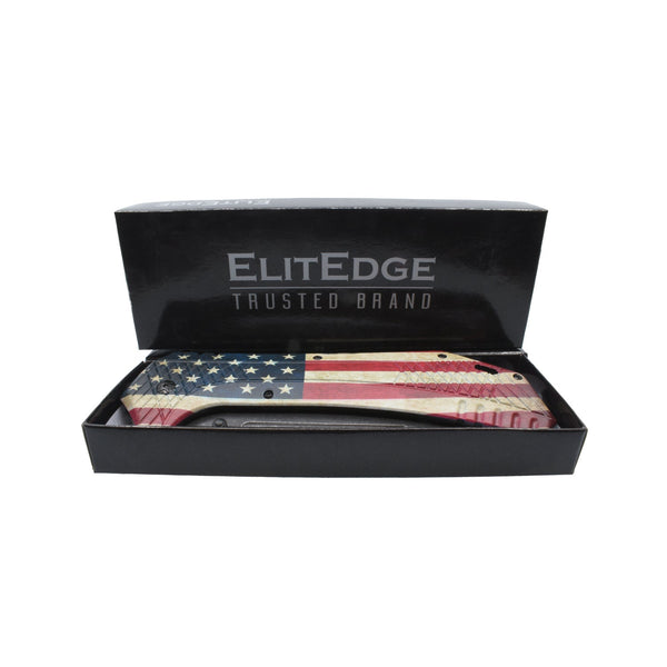 12.25" American Flag Knife