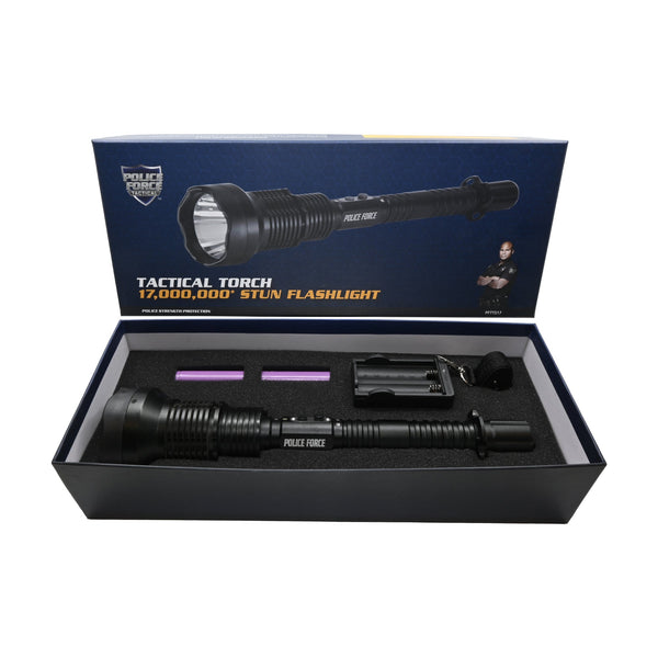 Tactical Torch Stun Flashlight 17,000,000 - Cutting Edge Products Inc