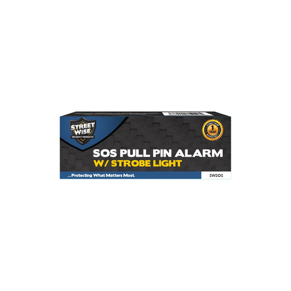 SOS Pull Pin Alarm w/ Strobe Light